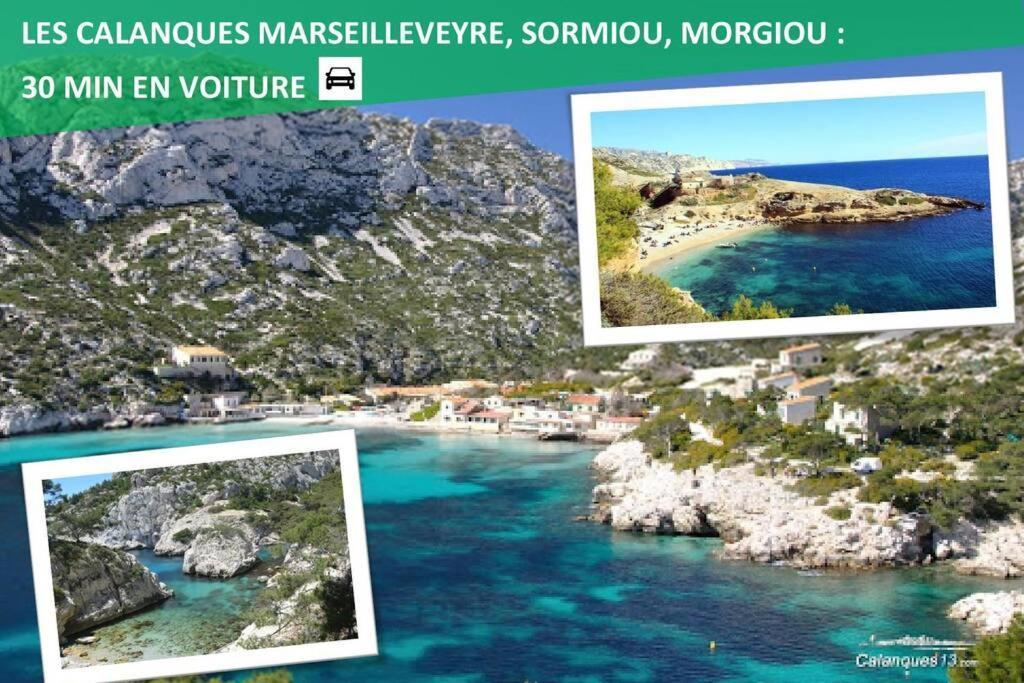 Climatise Gare Stcharles 4 Chambres Grand Balcon / Experience-Immo Marselha Exterior foto