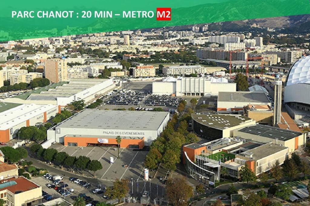 Climatise Gare Stcharles 4 Chambres Grand Balcon / Experience-Immo Marselha Exterior foto