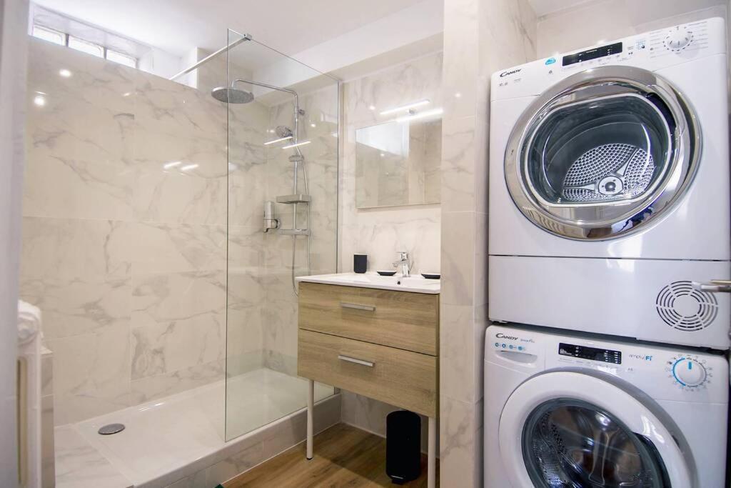 Climatise Gare Stcharles 4 Chambres Grand Balcon / Experience-Immo Marselha Exterior foto